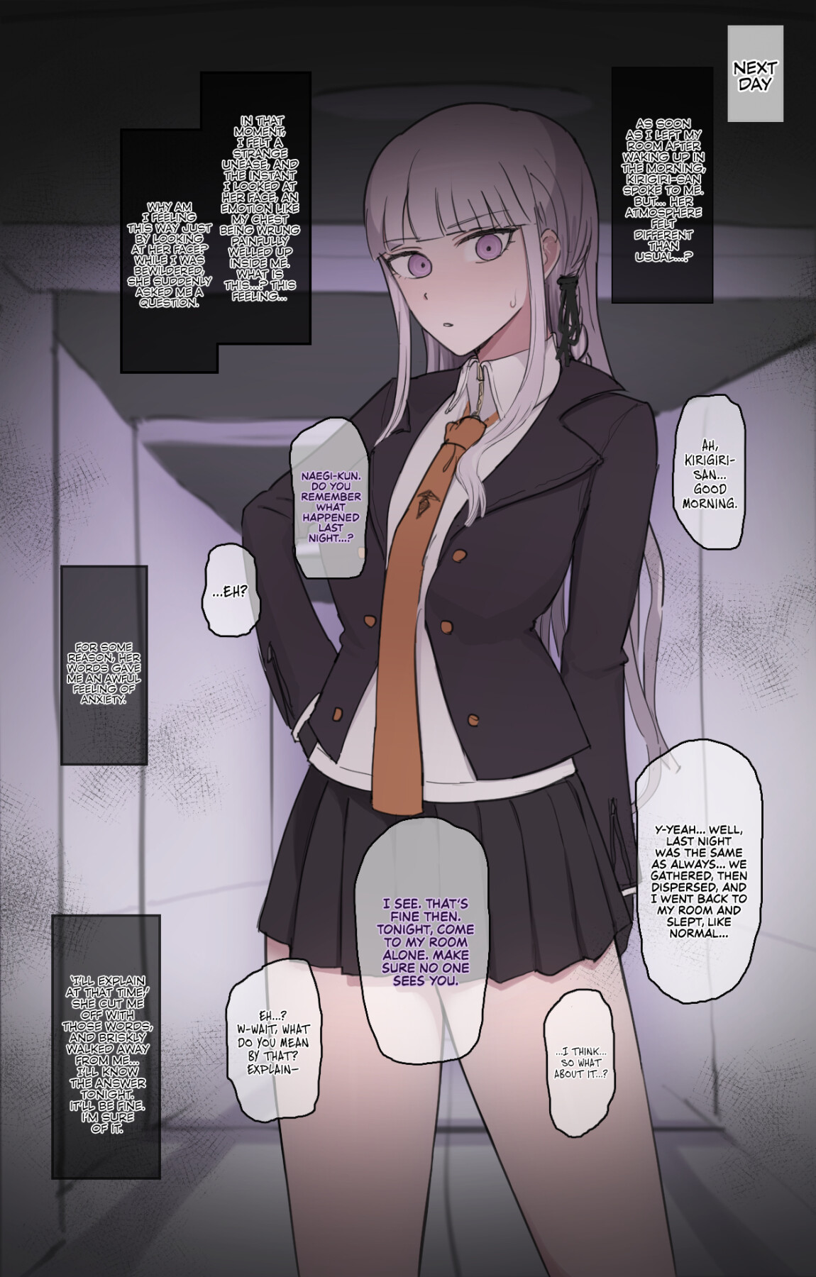 Hentai Manga Comic-Kirigiri-san Anal licking-Read-1